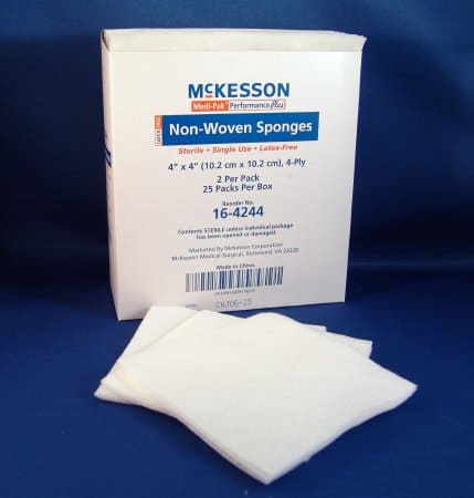 McKesson  Medi-Pak non-Woven Sponges 4-Ply