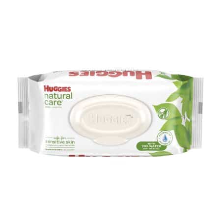 Huggies Natural Care Soft Pack of Aloe Unscented Baby Wipes