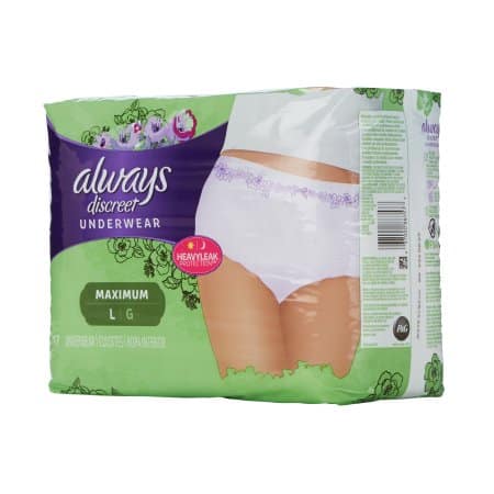Always Discreet Maximum Absorbency Pull-On Underwear