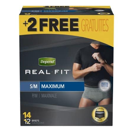 Depend Real Fit Absorbent Pull-On Underwear