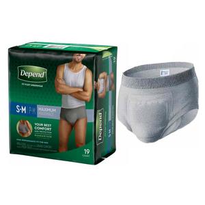Depend Fit-Flex Pull-On Protective Underwear for Men
