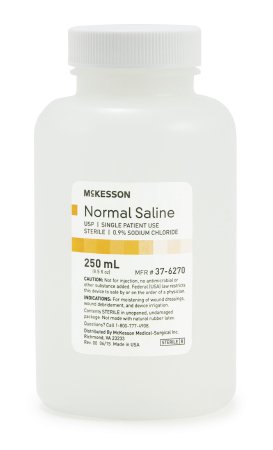 McKesson Saline Irrigation Solution