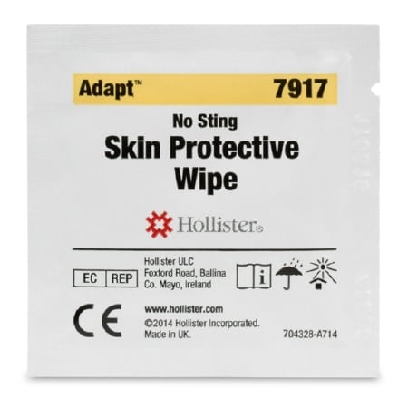 Hollister Adapt No-Sting Protective Wipes