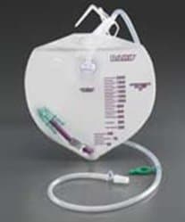 Bard IC Infection Control Urinary Drainage Bag with Anti-Reflux Chamber and Safety-Flow Outlet