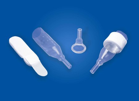 Natural Non-Adhesive Silicone Male External Catheters with Reusable Strap