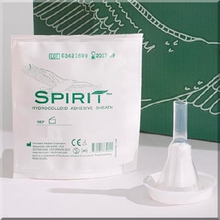 Spirit Style 2 Hydrocolloid Adhesive Male External Catheter
