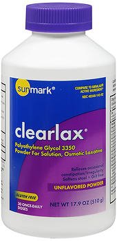 McKesson sunmark clearlax Laxative Powder