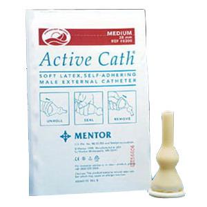 Active Cath Soft Latex Self-Adhering External Catheter for Men as condom catheters