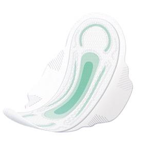 Cardinal Health Thin Overnight Pad with Wings as underwear liners or fecal incontinence pads