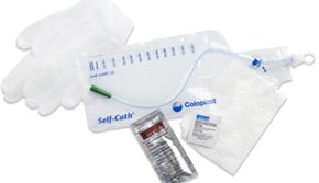 Coloplast Self-Cath Olive Tip Coudé Closed System 