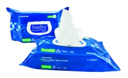 StayDry Disposable Washcloths with Aloe Soft Pack