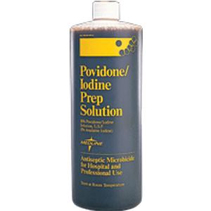 Medline Povidone-Iodine Prep Solution