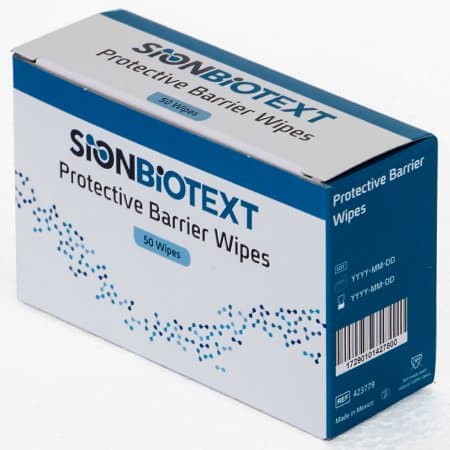 Sion Biotext Barrier Wipes
