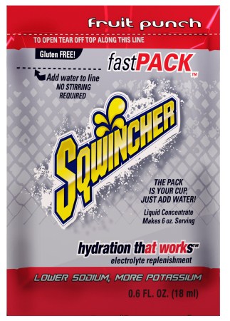 Sqwincher Fast Pack Electrolyte Replenishment Drink Mix