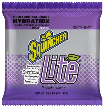 Sqwincher Lite Electrolyte Replenishment Drink Mix, Large packet
