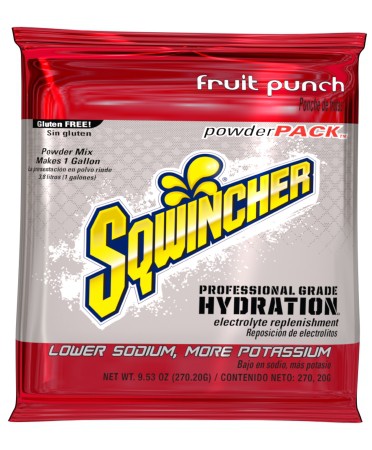 Sqwincher Powder Pack Electrolyte Replenishment Drink Mix, Large packet